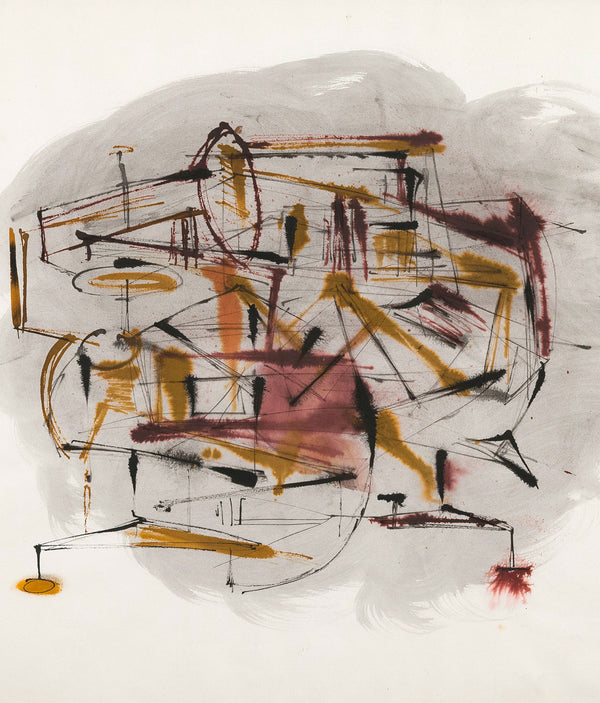 Dorothy Dehner Untitled 1954 watercolor Caviar20