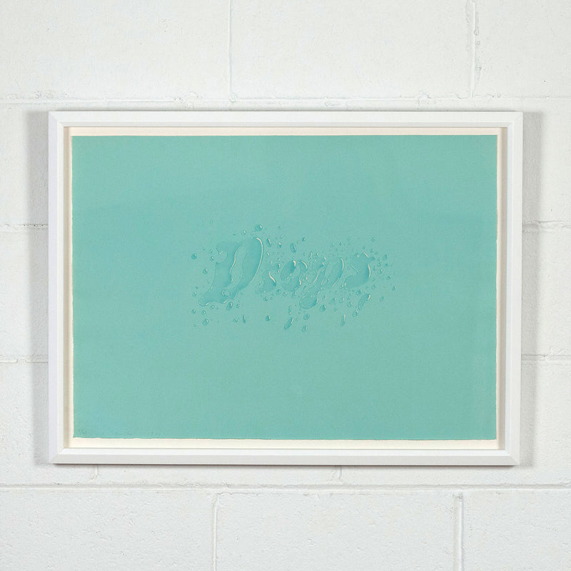 Ed Ruscha Drops lithograph 1971 Caviar20