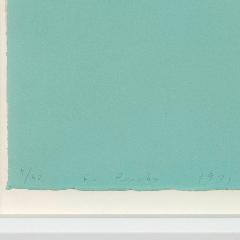 Ed Ruscha Drops lithograph 1971 Caviar20