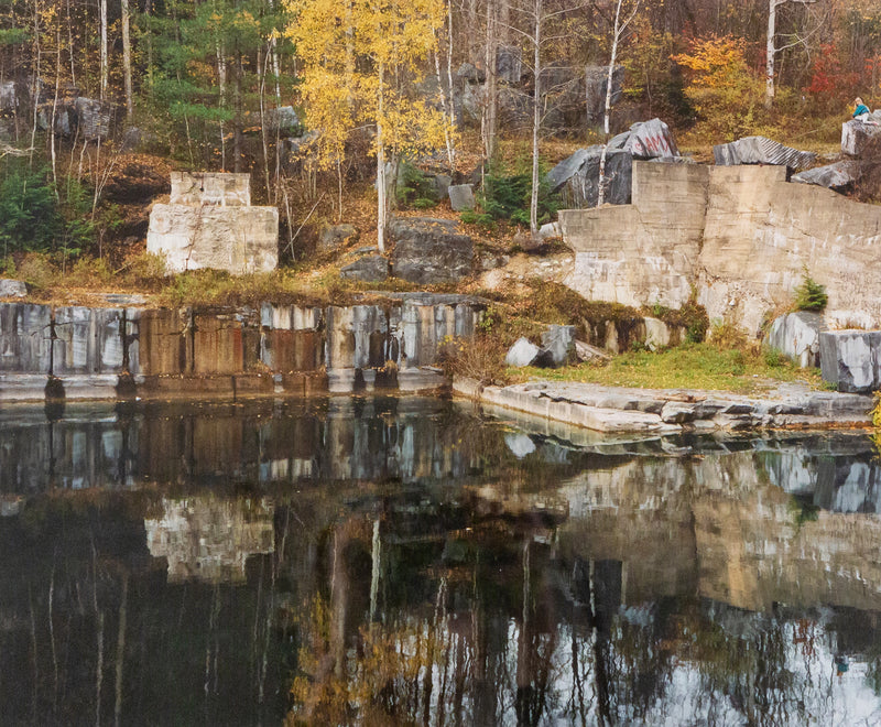 Edward Burtynsky, Abandoned Marble Quarry, Digital Chromogenic Color Print, 1991, Caviar20