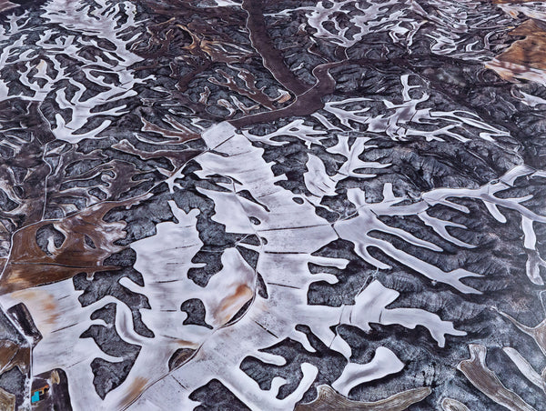 EDWARD BURTYNSKY "DRYLAND FARMING #7, SPAIN, 2010"