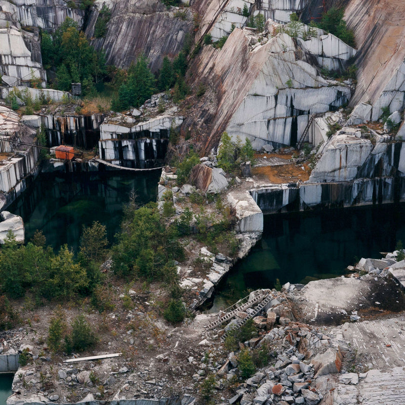 EDWARD BURTYNSKY "ROCK OF AGES #25, 1991"