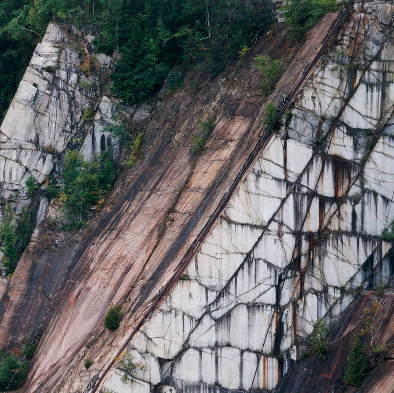 EDWARD BURTYNSKY "ROCK OF AGES #25, 1991"