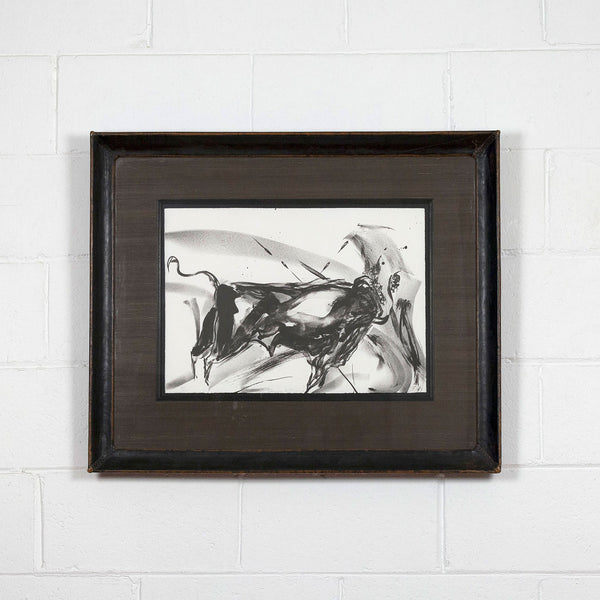 Elaine de Kooning Lithograph Bull Caviar20