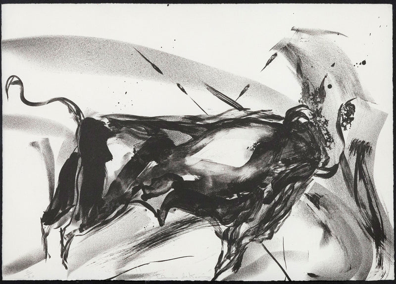 Elaine de Kooning Lithograph Bull Caviar20