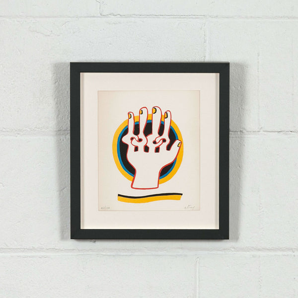 Sorel Etrog lithograph prints Caviar20 Hand