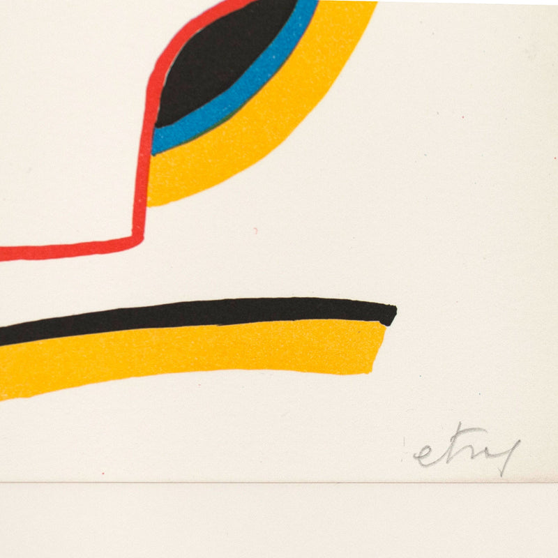 SOREL ETROG "HANOVER HAND" LITHO, 1970