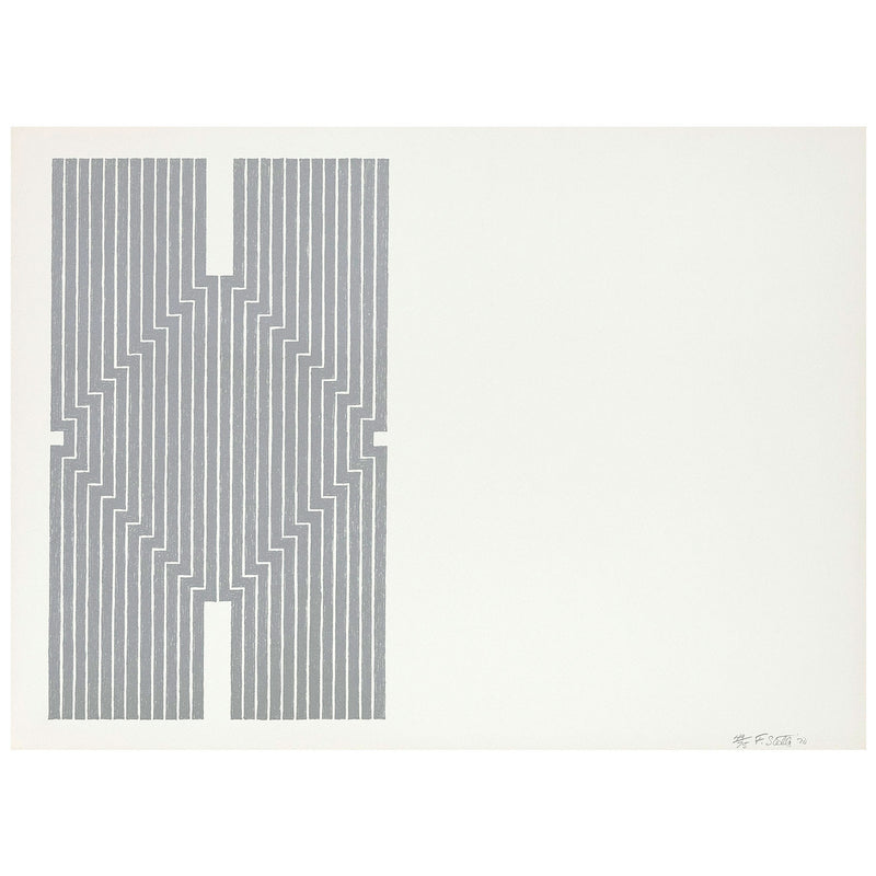 Frank Stella Aluminum Newstead Abbey print Caviar20