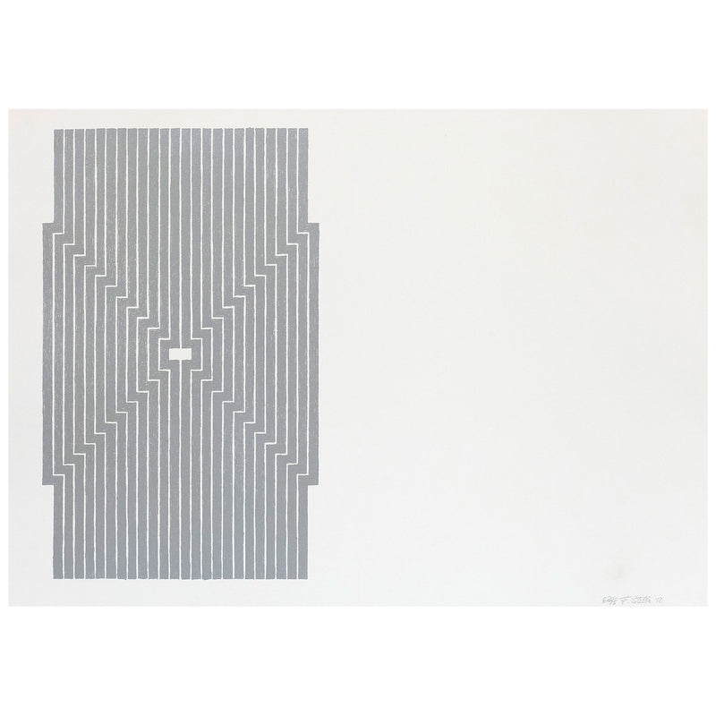 Frank Stella Aluminum Union Pacific print Caviar20 Six Mile Bottom