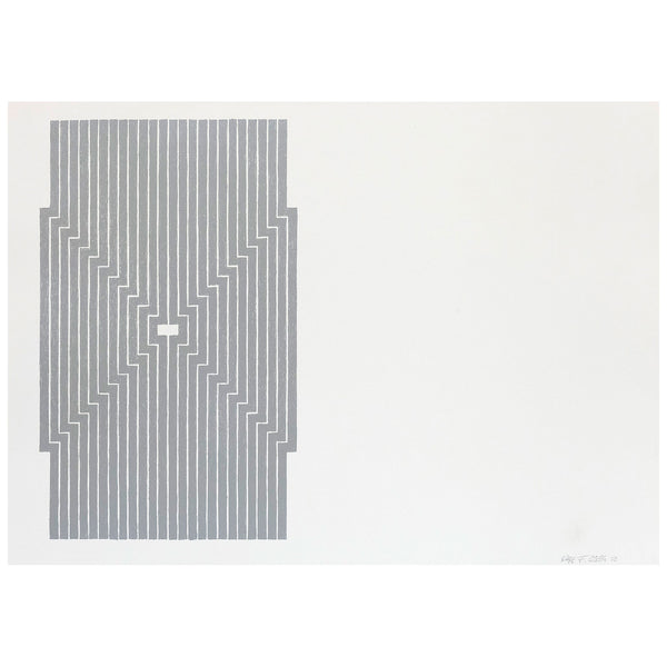 Frank Stella Aluminum Union Pacific print Caviar20 Six Mile Bottom