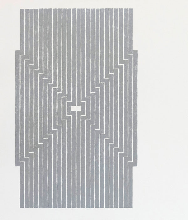 Frank Stella Aluminum Union Pacific print Caviar20 Six Mile Bottom