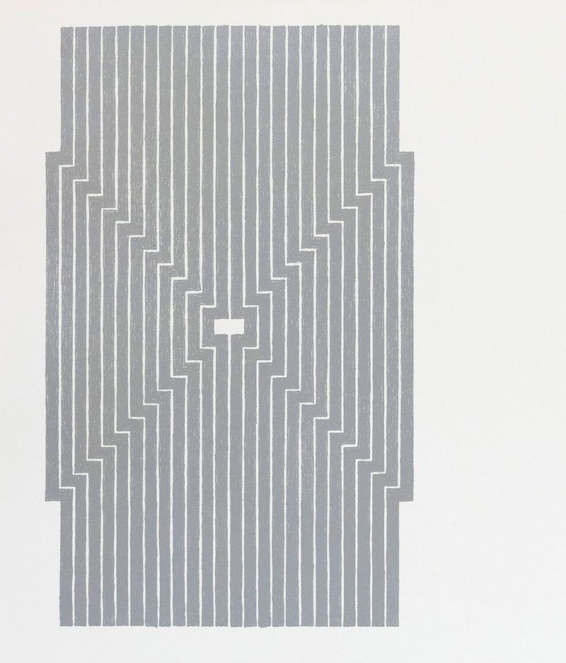 Frank Stella Aluminum Union Pacific print Caviar20 Six Mile Bottom