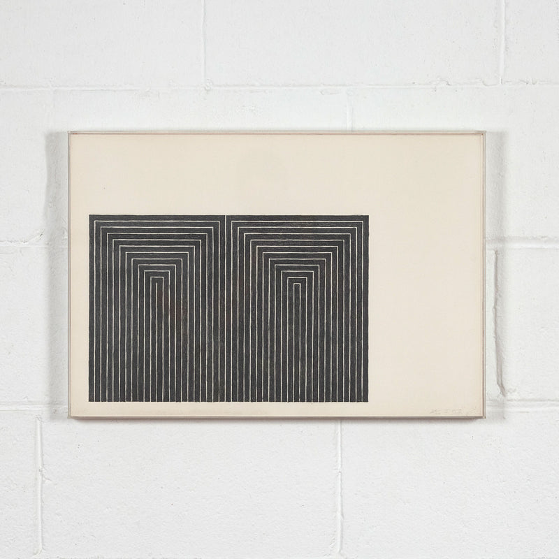 Frank Stella Marriage of Reason and Squalor 1968 Black Series II Caviar20