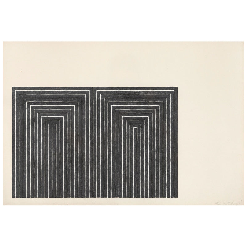 Frank Stella Marriage of Reason and Squalor 1968 Black Series II Caviar20