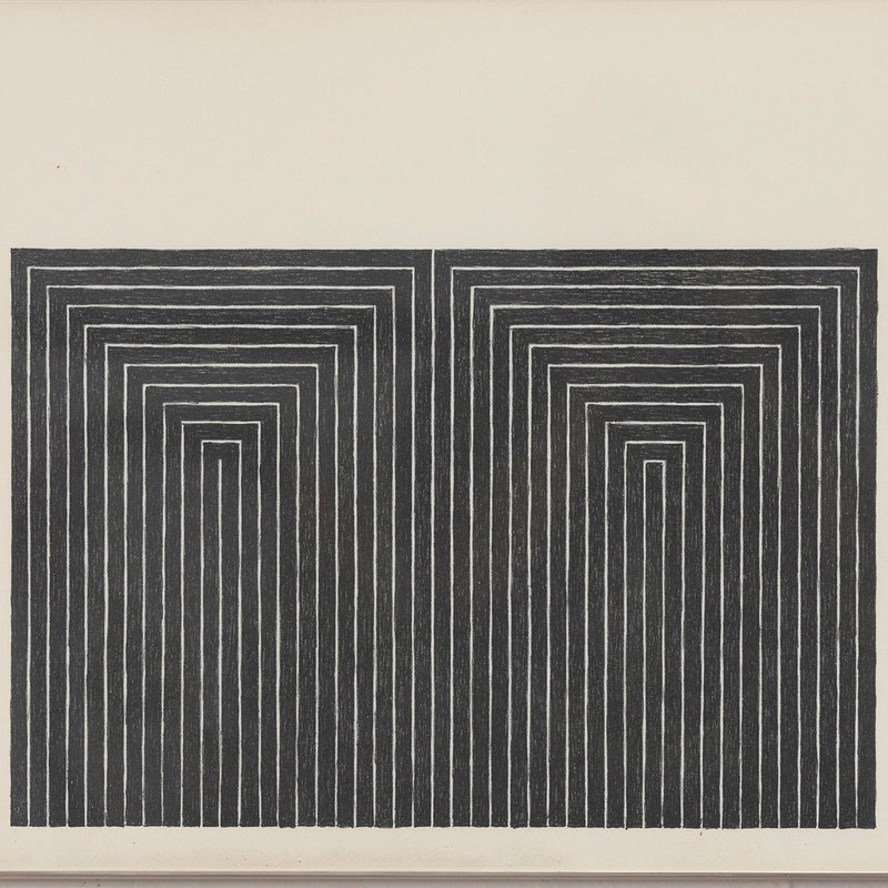 Frank Stella Marriage of Reason and Squalor 1968 Black Series II Caviar20