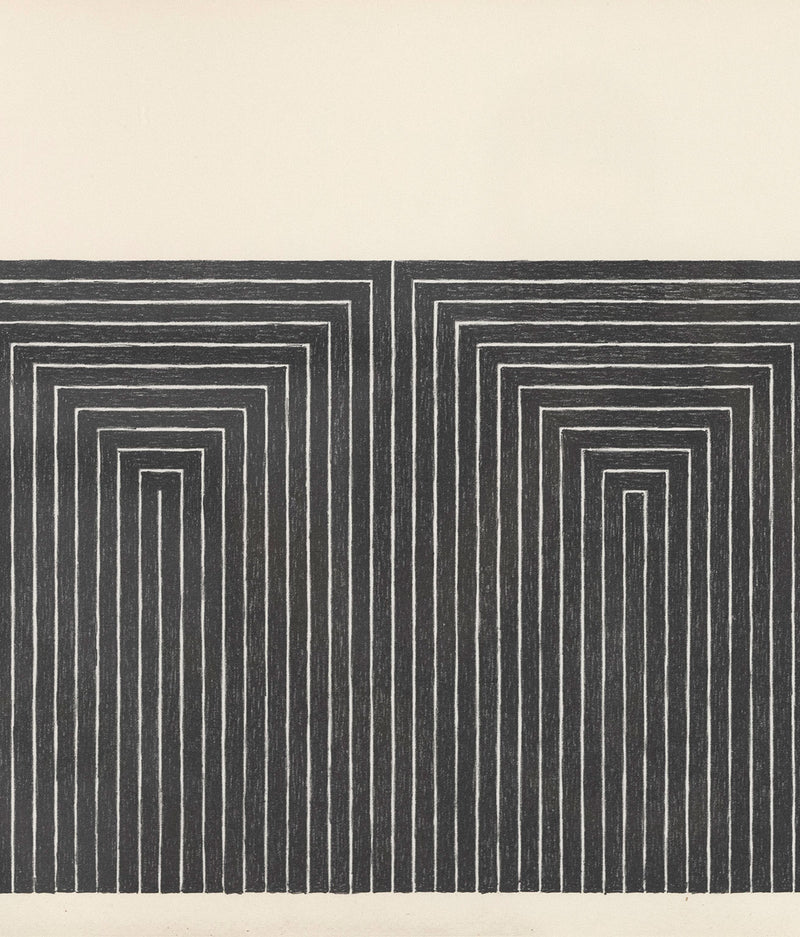 Frank Stella Marriage of Reason and Squalor 1968 Black Series II Caviar20