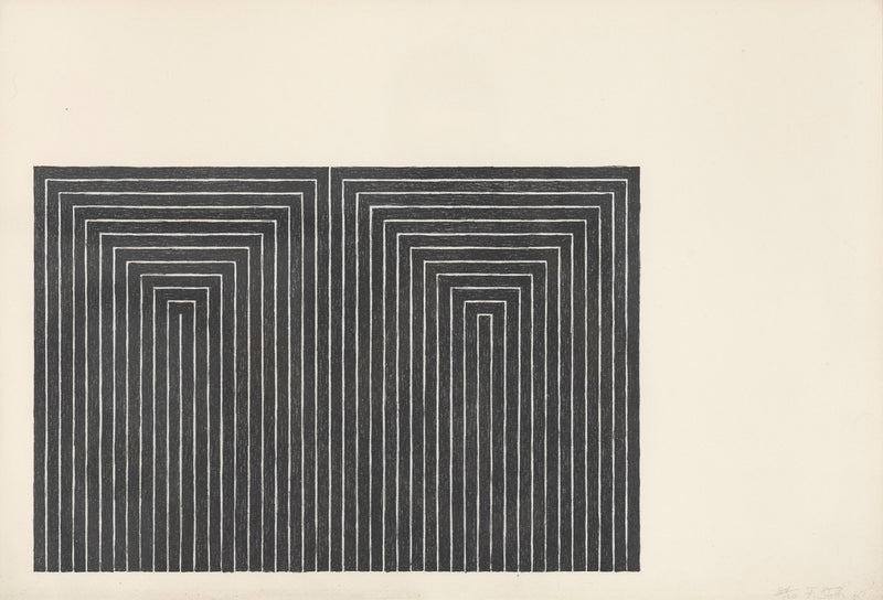 Frank Stella Marriage of Reason and Squalor 1968 Black Series II Caviar20