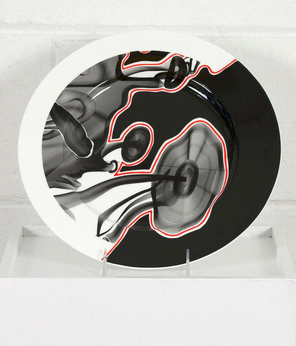 Caviar20 Frank Stella Vortex Engraving 4 Charger