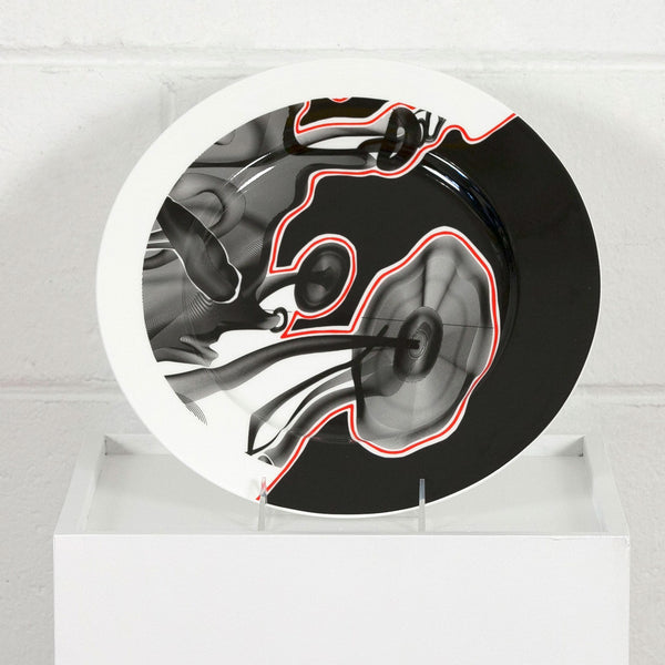 FRANK STELLA "VORTEX ENGRAVING" CHARGER, 2000