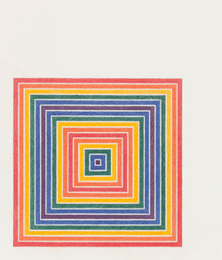 Frank Stella prints Caviar20 squares 