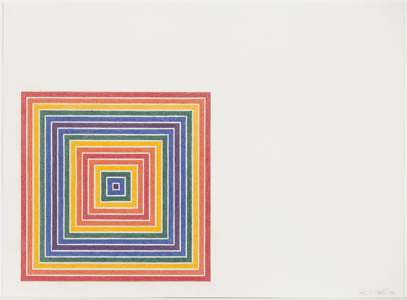Frank Stella prints Caviar20 squares 