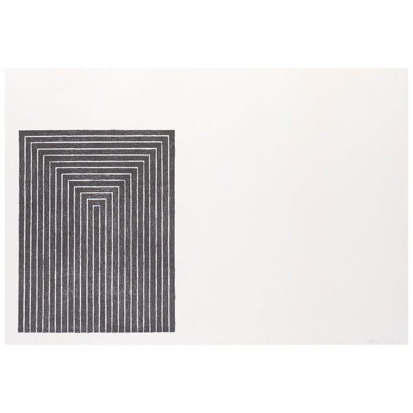 Frank Stella, Clinton Plaza, Lithograph, 1967, Caviar20