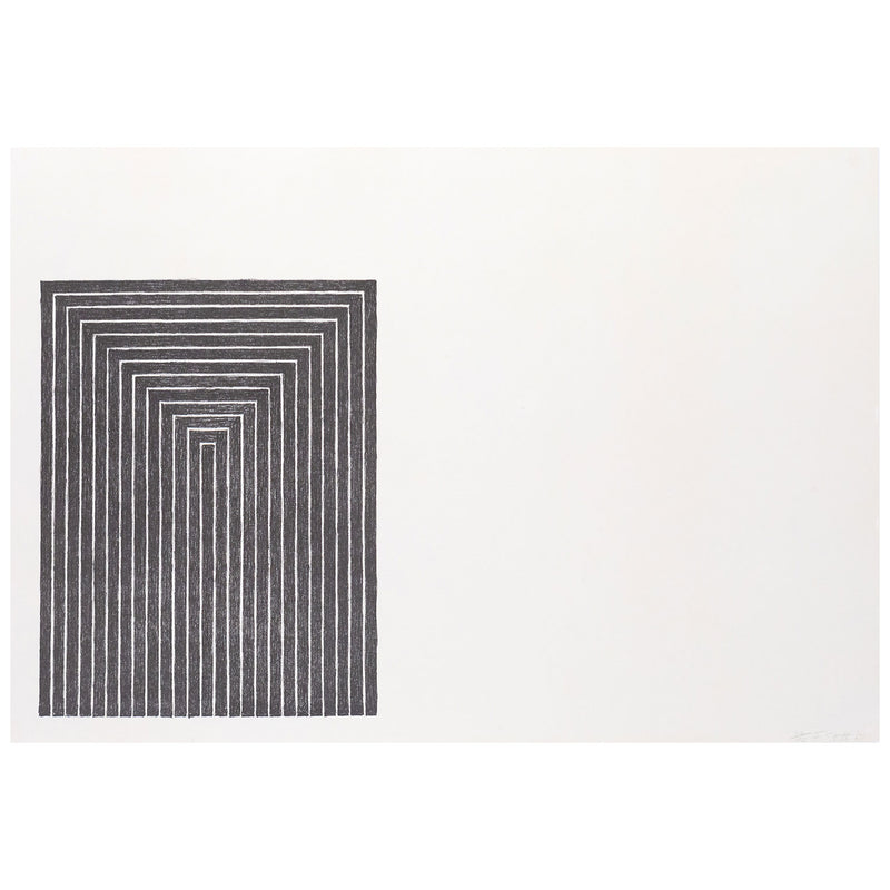 Frank Stella, Clinton Plaza, Lithograph, 1967, Caviar20