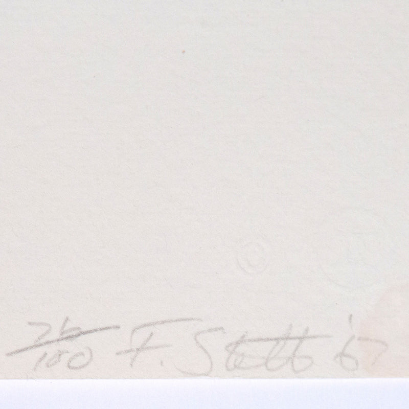 Frank Stella, Clinton Plaza, Lithograph, 1967, Caviar20