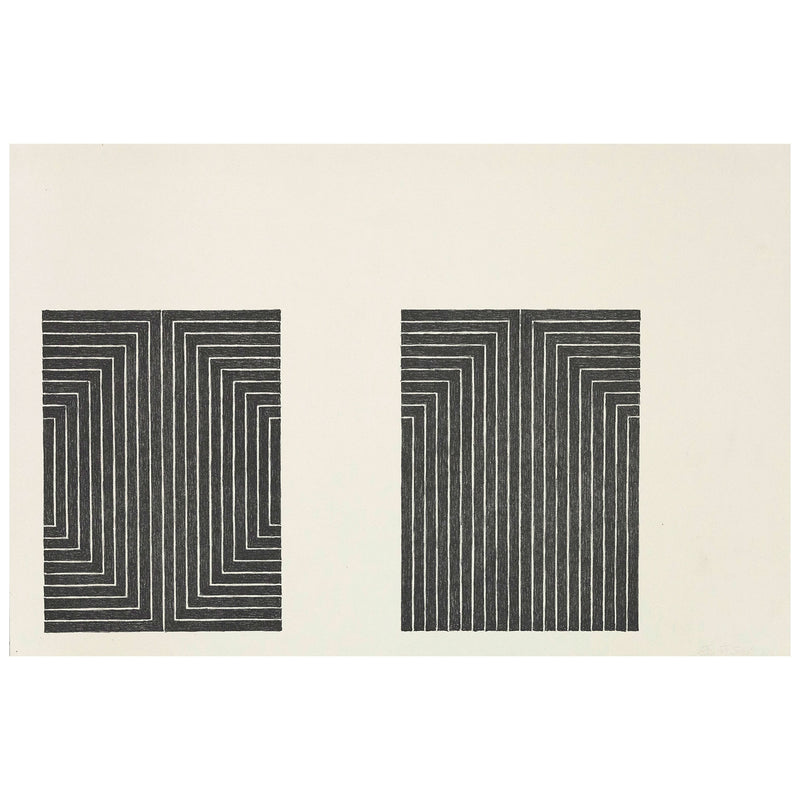 FRANK STELLA "CLUB ONYX", 1967