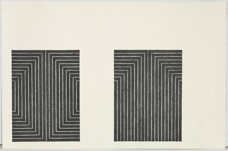 FRANK STELLA "CLUB ONYX", 1967
