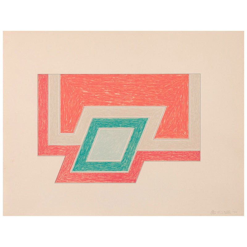 Frank Stella prints Caviar20 Eccentric Polygons