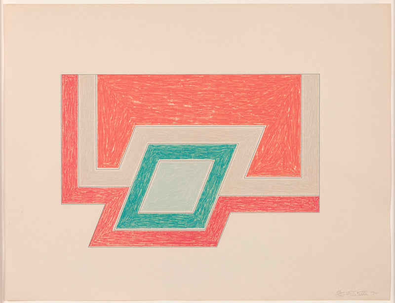 Frank Stella prints Caviar20 Eccentric Polygons