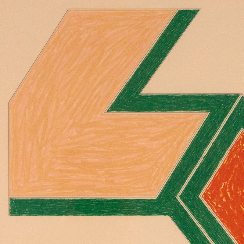 Frank Stella, Eccentric Polygon, Effingham, Screenprint, 1974, Caviar20 Stella Prints