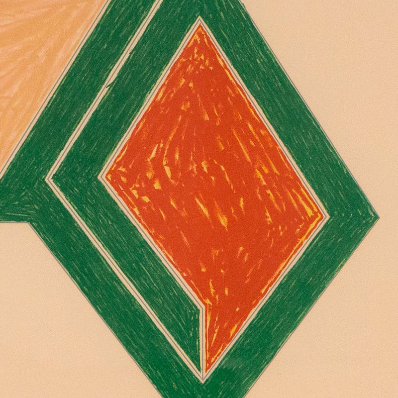 Frank Stella, Eccentric Polygon, Effingham, Screenprint, 1974, Caviar20 Stella Prints