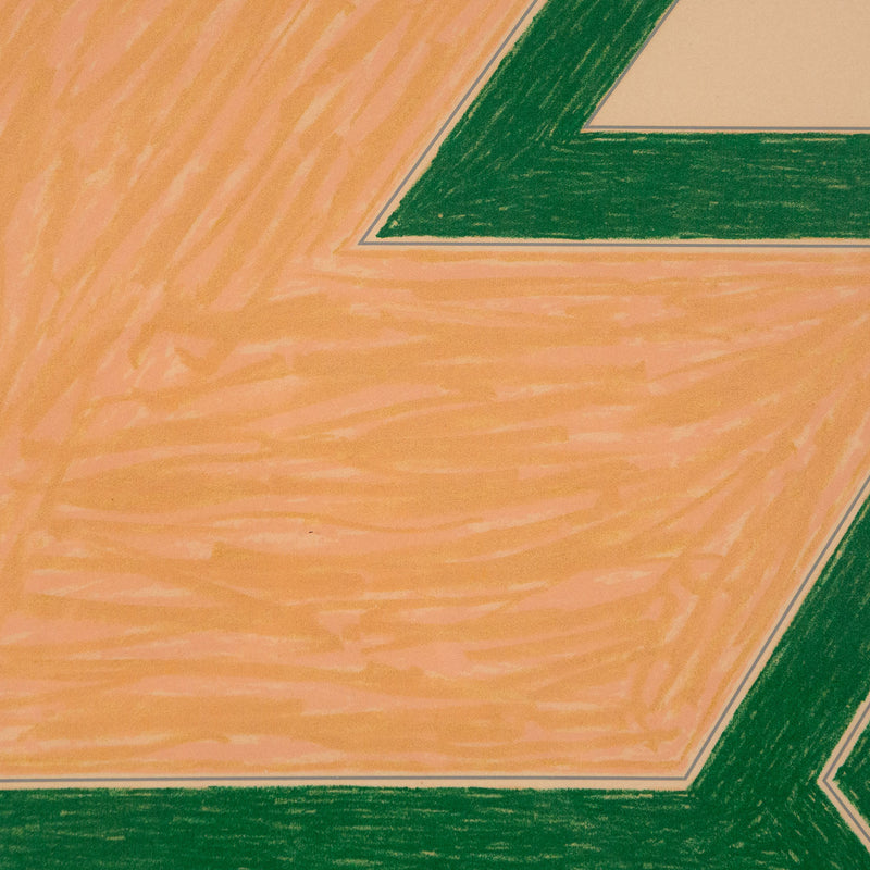 Frank Stella, Eccentric Polygon, Effingham, Screenprint, 1974, Caviar20 Stella Prints