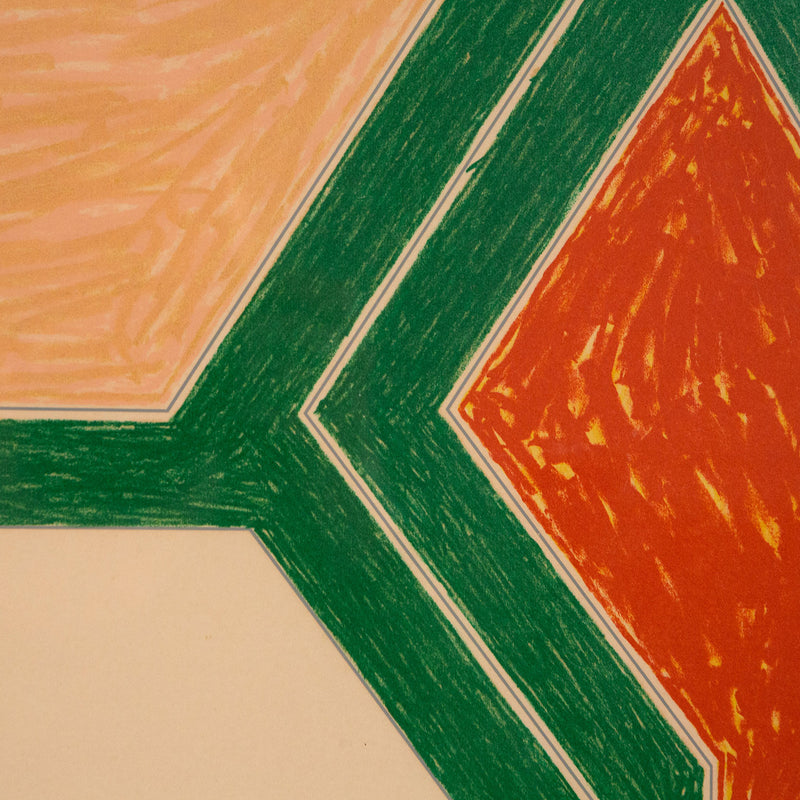 Frank Stella, Eccentric Polygon, Effingham, Screenprint, 1974, Caviar20 Stella Prints