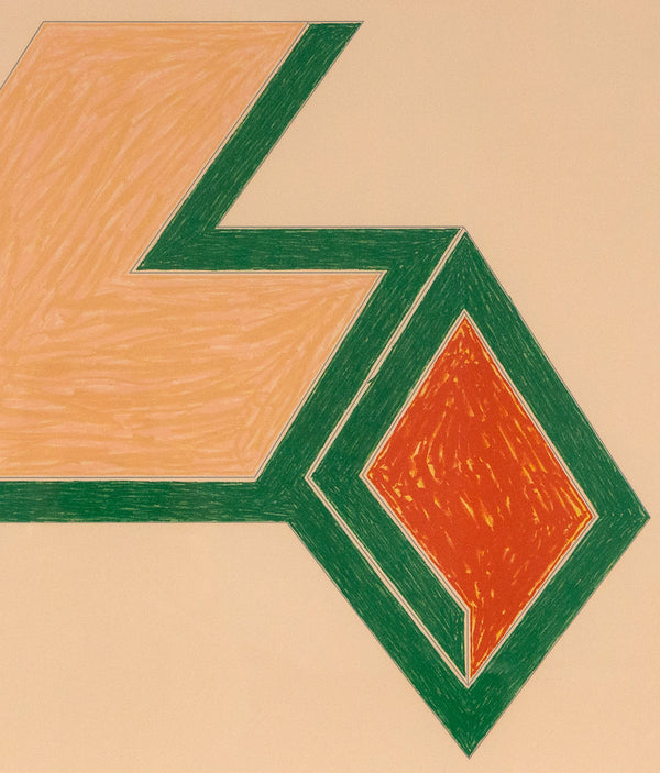 Frank Stella, Eccentric Polygon, Effingham, Screenprint, 1974, Caviar20 Stella Prints