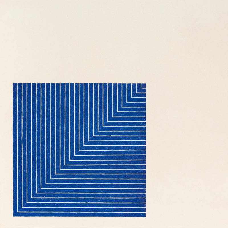 Frank Stella, Hampton Roads, 1971, Caviar20, blue square
