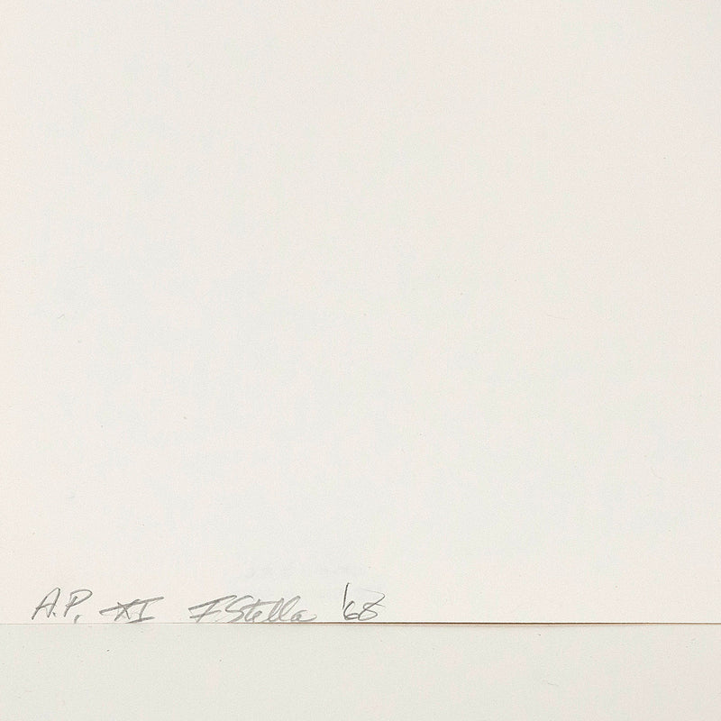 FRANK STELLA “ITATA”, 1968