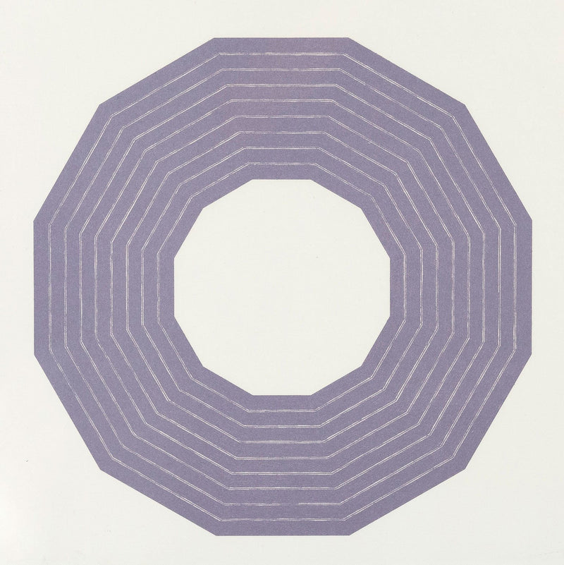 Frank Stella Kay Bearman from the Purple Series Lithograph Caviar20
