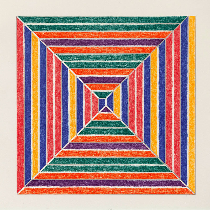 Frank Stella prints Caviar20 Les Indes Rainbow 1973