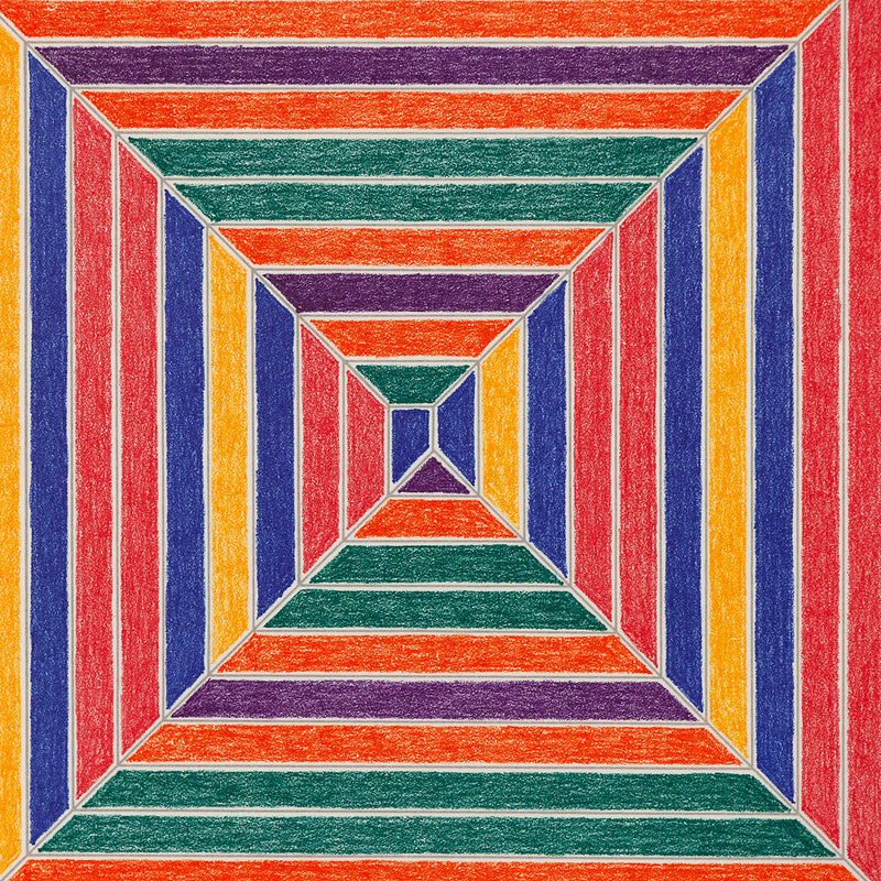 Frank Stella prints Caviar20 Les Indes Rainbow 1973