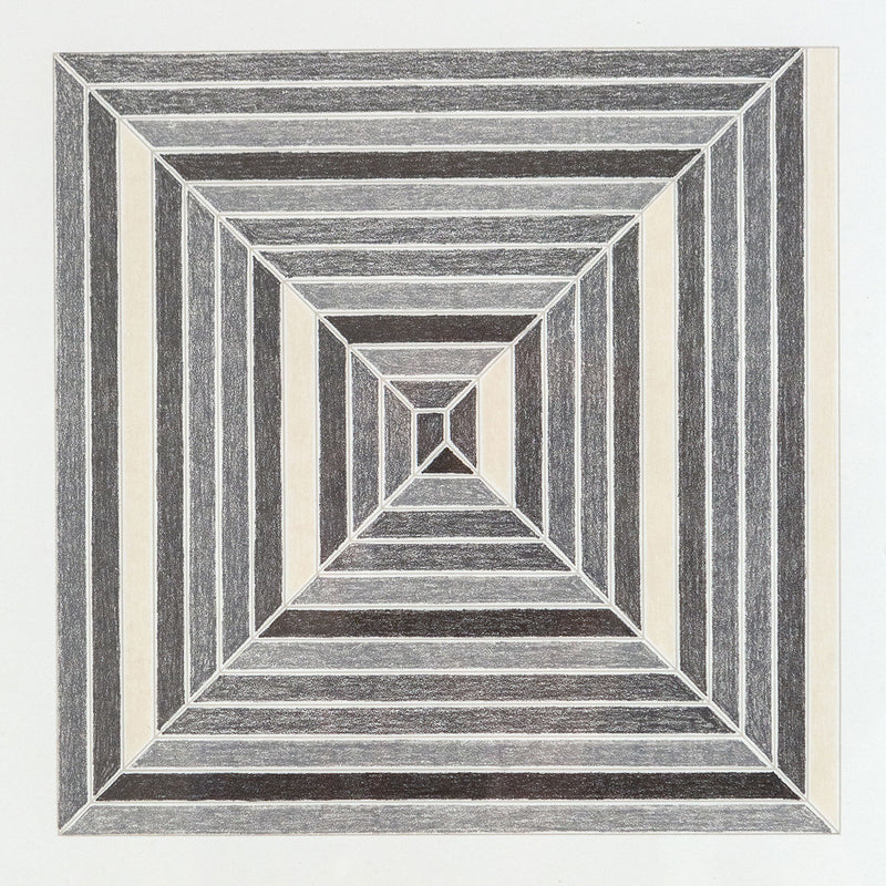 FRANK STELLA "LES INDES" LITHOGRAPH, 1973