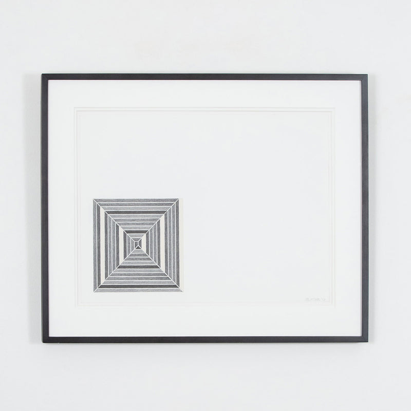 FRANK STELLA "LES INDES" LITHOGRAPH, 1973