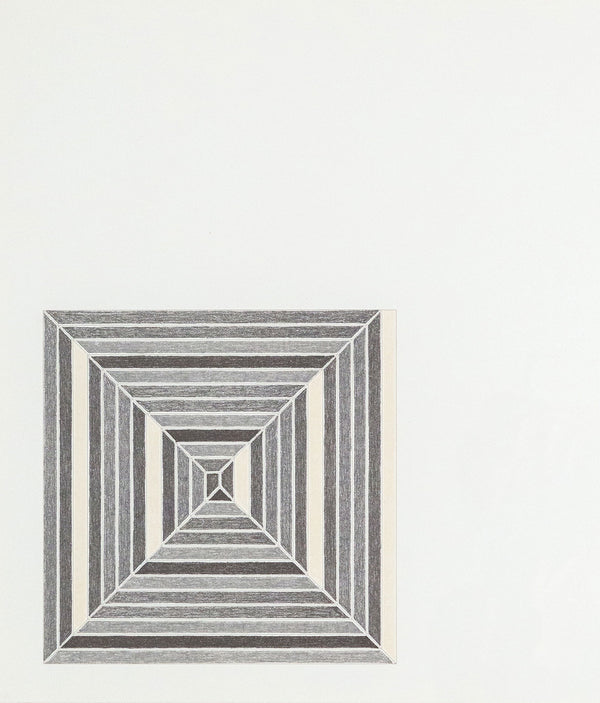 FRANK STELLA "LES INDES" LITHOGRAPH, 1973