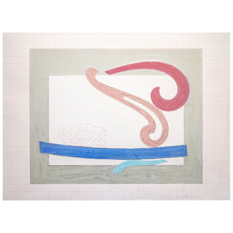 Frank Stella, Noguchi's Okinawa Woodpecker, Lithograph, 1977, Caviar20, American Artist
