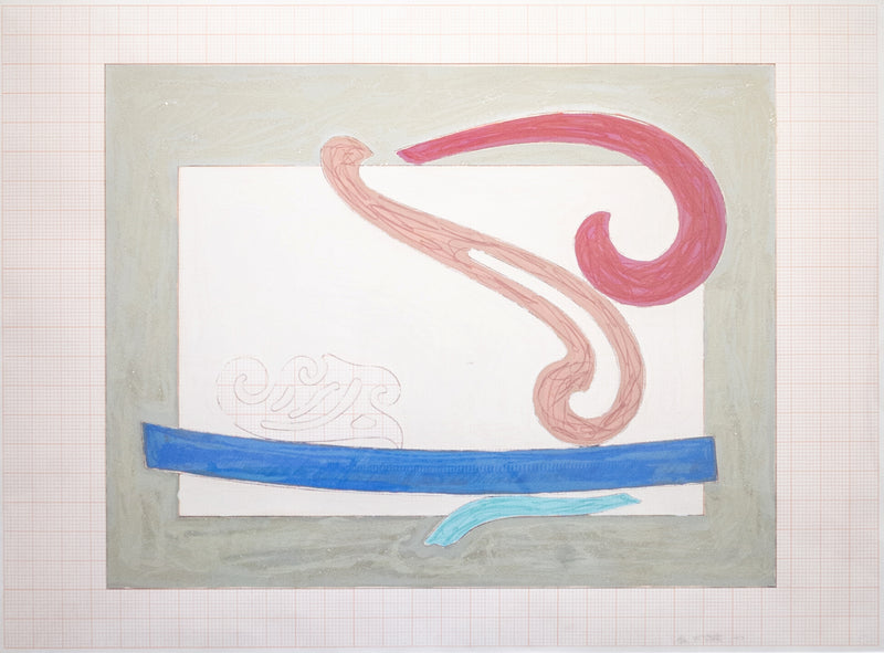 Frank Stella, Noguchi's Okinawa Woodpecker, Lithograph, 1977, Caviar20, American Artist