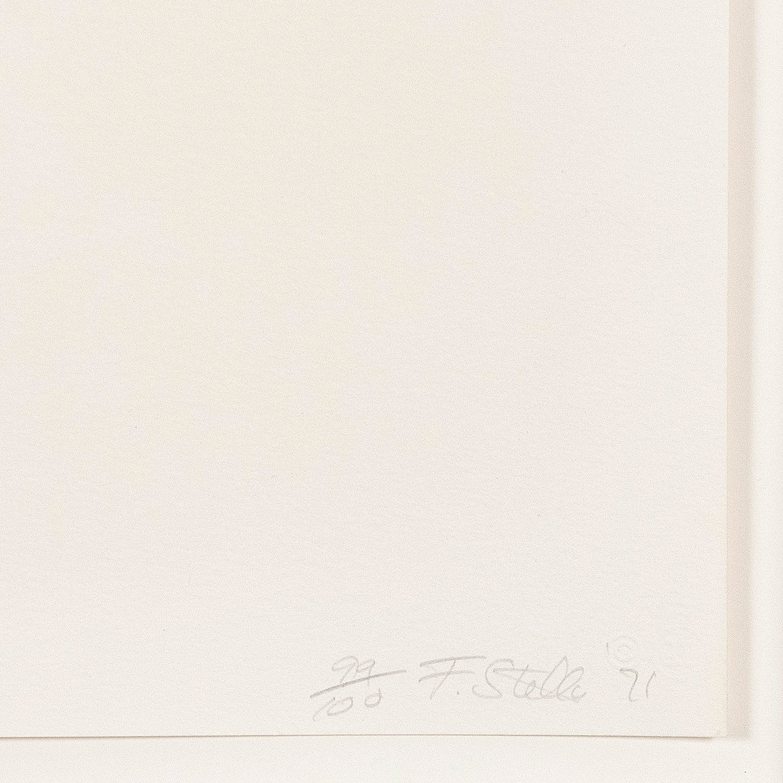 FRANK STELLA “PALMITO RANCH”, 1971 – Caviar20