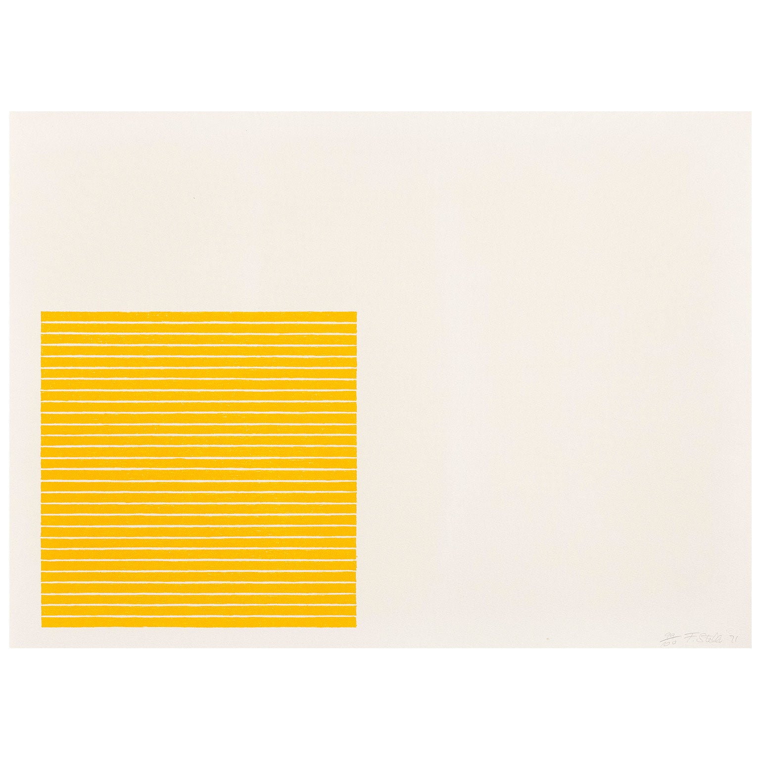 FRANK STELLA “PALMITO RANCH”, 1971 – Caviar20