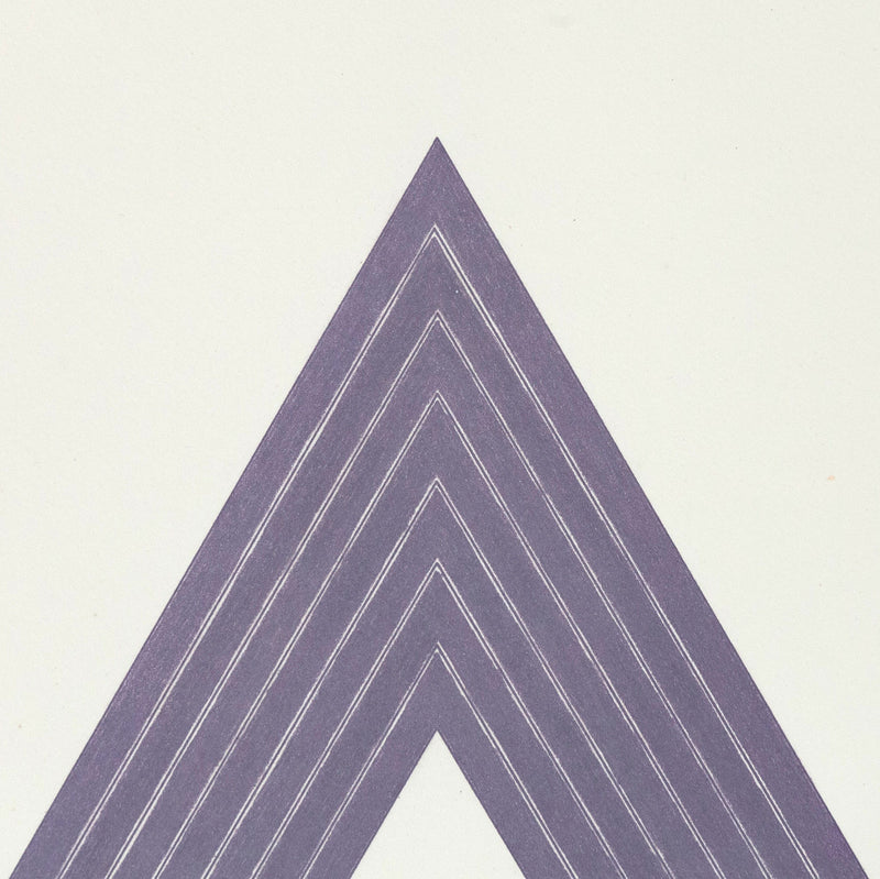 Caviar20 Frank Stella Leo Castelli Purple Series